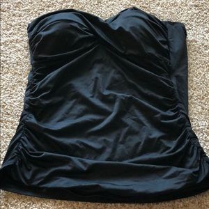 Apt 9 black tankini top size 10